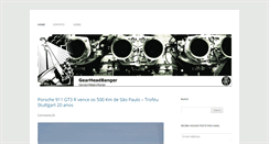 Desktop Screenshot of gearheadbanger.com